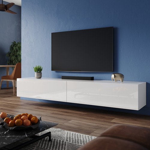 200cm white floating - 200cm,