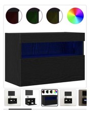 VidaXL TV Cabinet Black