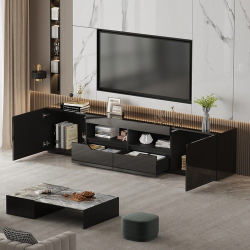 200cm modern unit stand - modern,
